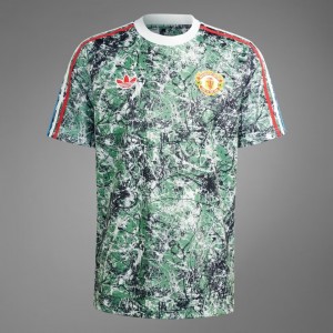 Manchester United Men's Stone Roses Originals Icon Soccer Jersey 2024