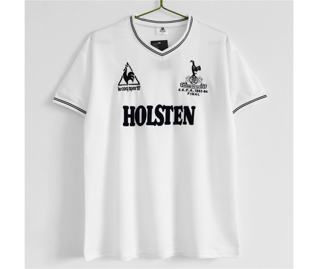 Tottenham Hotspur FC Men Home Retro Soccer Jersey 1983