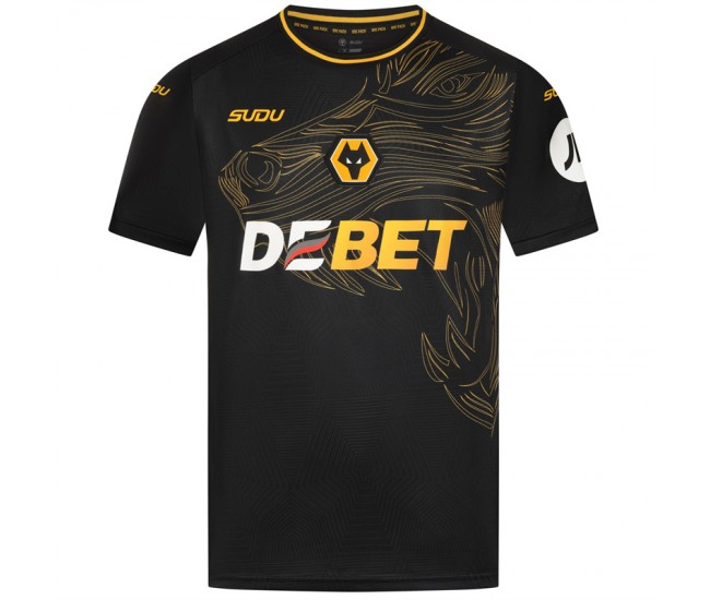 Wolverhampton Wanderers Men's Away Soccer Jersey 2024