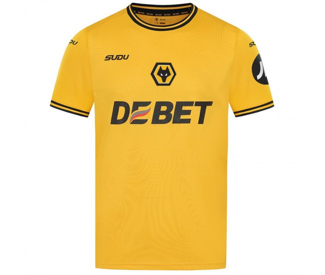 Wolverhampton Wanderers Men's Home Soccer Jersey 2024