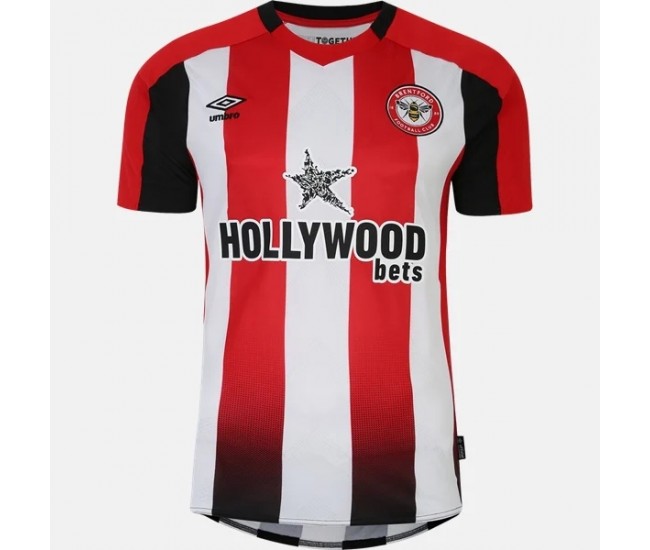 Brentford FC Men's Home Soccer Jersey 2023