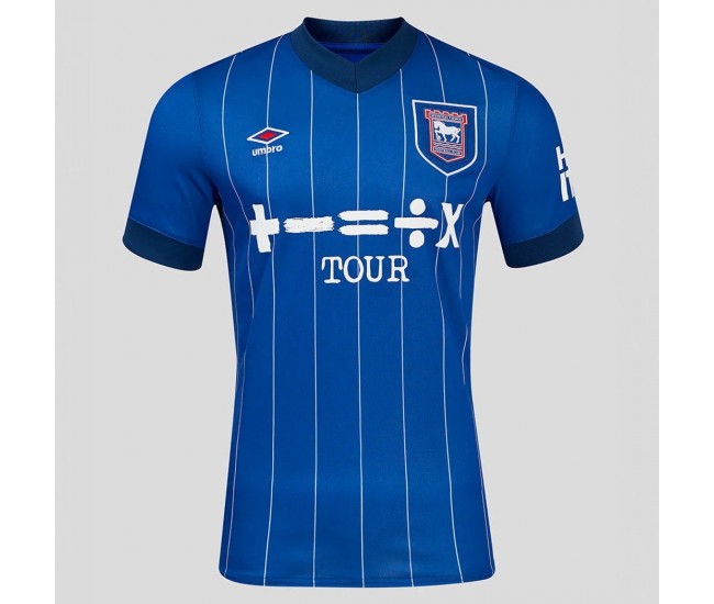 Ipswich Town FC Men's Home Soccer Jersey 2024