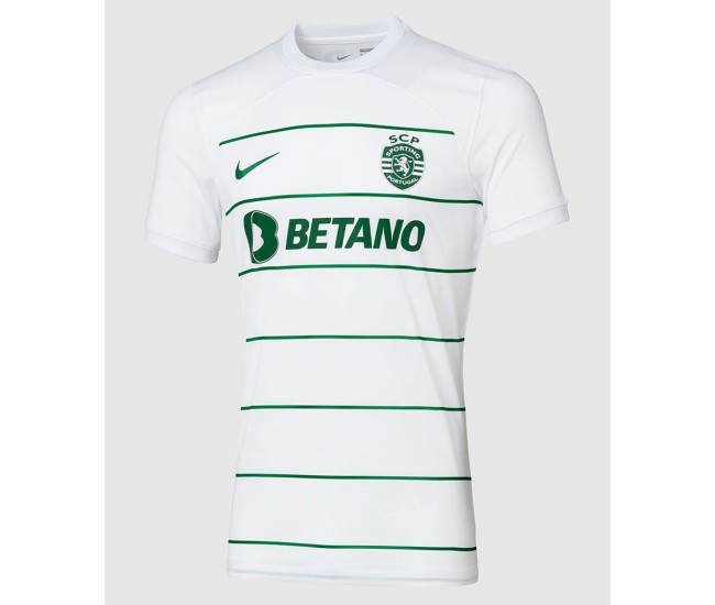 Sporting CP Mens Away Soccer Jersey 2023