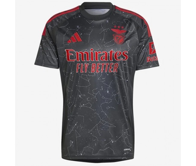 Benfica Mens Away Soccer Jersey 2024