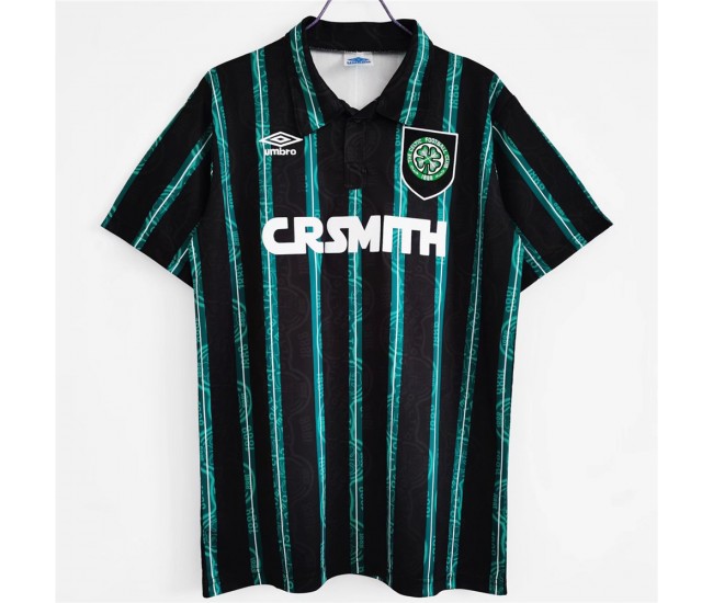 Celtic Glasgow Men Away Retro Soccer Jersey 1992