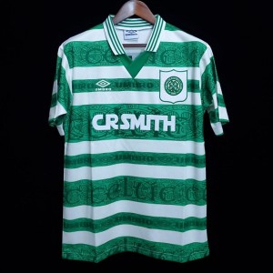 Celtic Glasgow Men Home Retro Soccer Jersey 1995