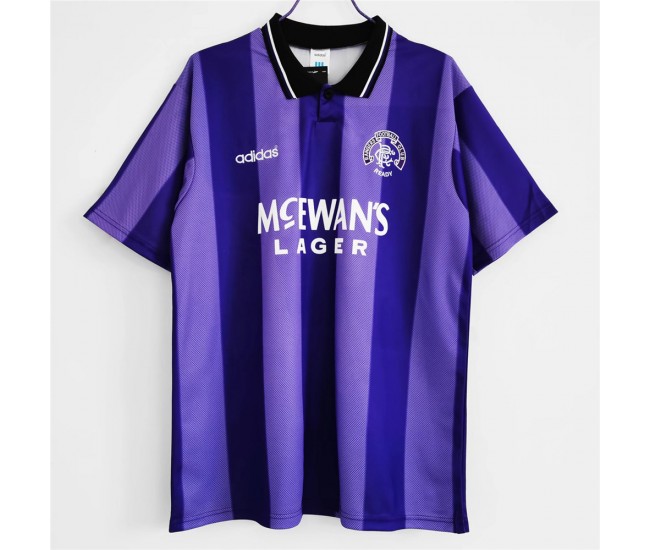 Rangers FC Men Third Retro Soccer Jersey 1994