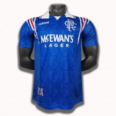 Rangers FC Men Home Retro Soccer Jersey 1996