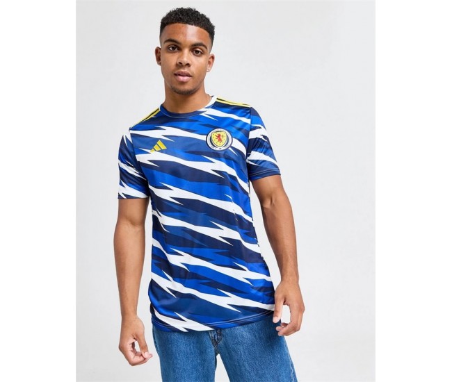 Scotland Mens Pre Match Soccer Jersey 2024