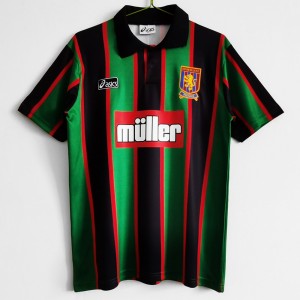 Aston Villa Men Away Retro Soccer Jersey 1993