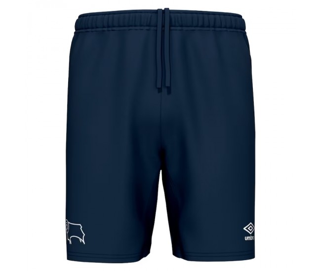 Derby County Men's Away Soccer Shorts 2023