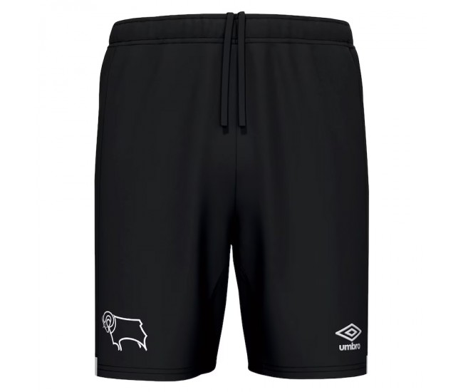 Derby County Men's Home Soccer Shorts 2023