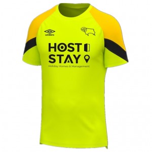 Derby County Yellow Goalkeeper Soccer Jersey 2023