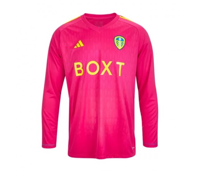 Leeds United Long Sleeve Goalkeeper Soccer Jersey 2023