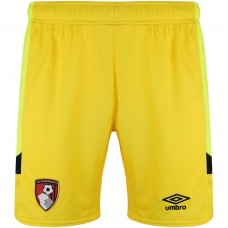 AFC Bournemouth Yellow Goalkeeper Soccer Short 2023