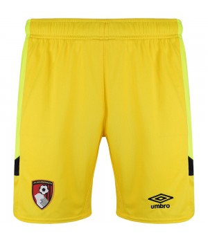 AFC Bournemouth Yellow Goalkeeper Soccer Short 2023