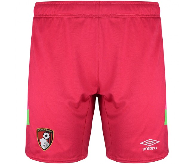 AFC Bournemouth Pink Goalkeeper Soccer Short 2023