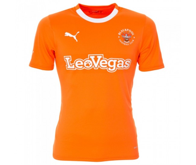 Blackpool Fc Men's Home Soccer Jersey 2023