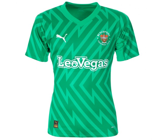 Blackpool Fc Goalkeeper Home Soccer Jersey 2023