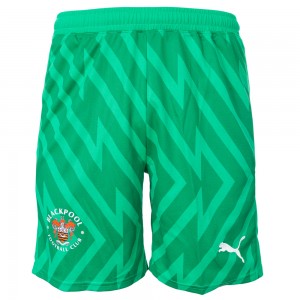 Blackpool Fc Goalkeeper Home Soccer Shorts 2023