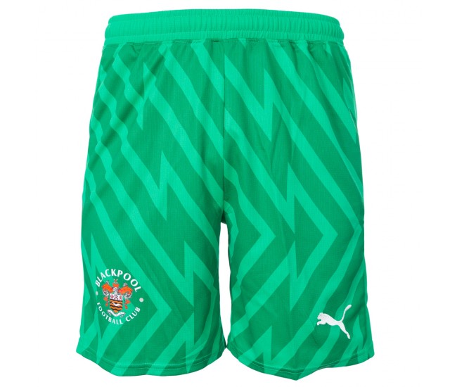 Blackpool Fc Goalkeeper Home Soccer Shorts 2023