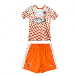 Blackpool Fc Kid Away Soccer Kit 2023