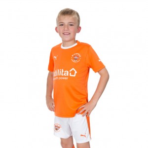 Blackpool Fc Kid Home Soccer Kit 2023