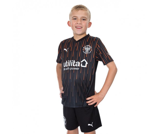 Blackpool Fc Kid Third Soccer Kit 2023