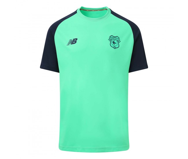 Cardiff City Men's Green Training Soccer Jersey 2023