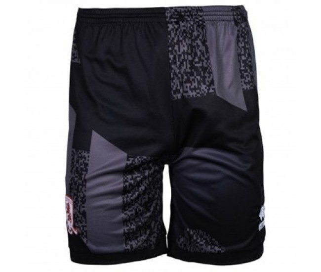 Middlesbrough FC Men's Black Goalkeeper Soccer Shorts 2023