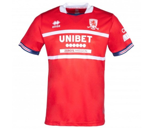 Middlesbrough FC Men's Home Soccer Jersey 2023