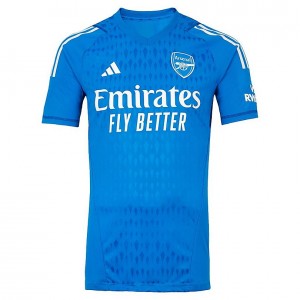 Arsenal Blue Goalkeeper Soccer Jersey 2023