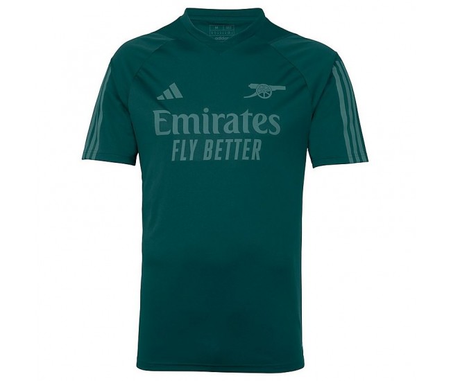 Arsenal Men's Green Training Soccer Jersey 2023