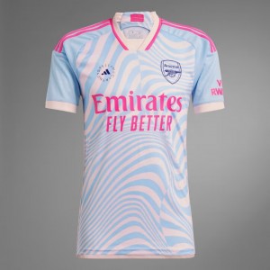 Arsenal x adidas by Stella McCartney Mens Away Soccer Jersey 2023