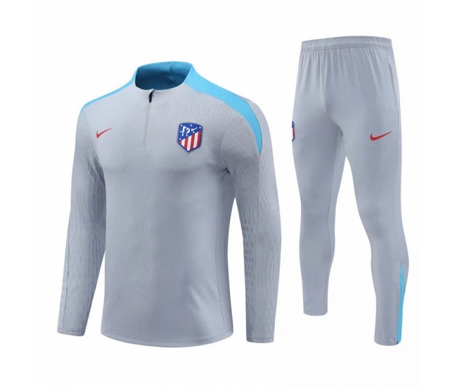 Atlético de Madrid Grey Training Technical Soccer Tracksuit 2024