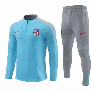 Atlético de Madrid Blue Training Technical Soccer Tracksuit 2024