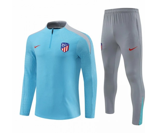 Atlético de Madrid Blue Training Technical Soccer Tracksuit 2024