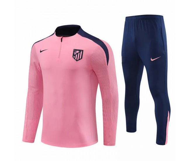 Atlético de Madrid Pink Training Technical Soccer Tracksuit 2024