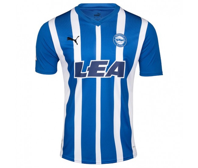 Deportivo Alaves Mens Home Soccer Jersey 2023