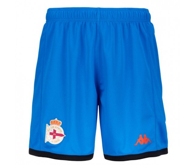 Deportivo La Coruña Mens Home Soccer Shorts 2023