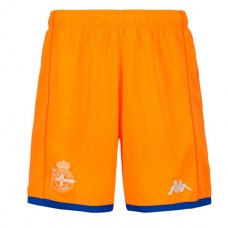 Deportivo La Coruña Mens Orange Goalkeeper Soccer Shorts 2023