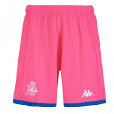 Deportivo La Coruña Mens Pink Goalkeeper Soccer Shorts 2023