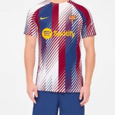 FC Barcelona Mens Pre Match Home Soccer Jersey 2023