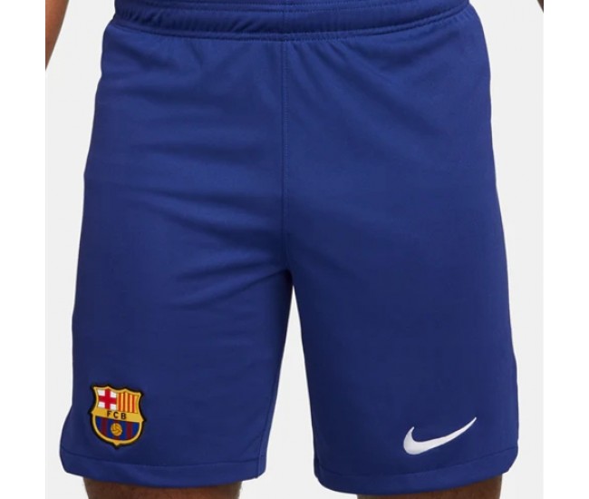 FC Barcelona Mens Home Soccer Shorts 2023