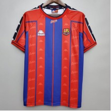 FC Barcelona Men Home Retro Soccer Jersey 1997