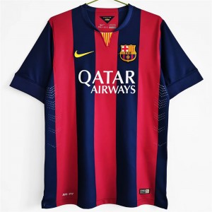 FC Barcelona Men Home Retro Soccer Jersey 2014