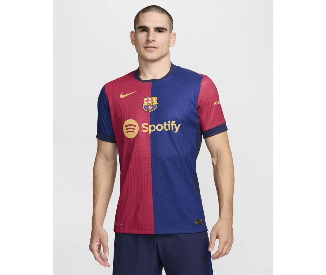 FC Barcelona Mens Home Match Soccer Jersey 2024