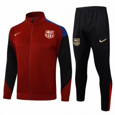 FC Barcelona Red Training Presentation Soccer Tracksuit 2024