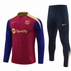 FC Barcelona Red Training Technical Soccer Tracksuit 2024