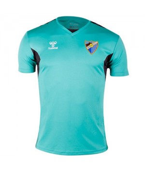 Málaga CF Mens Turquoise Training Soccer Jersey 2023